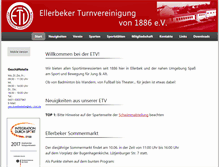 Tablet Screenshot of etv-kiel.de